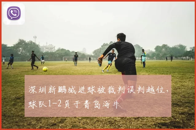 深圳新鹏城进球被裁判误判越位,球队1-2负于青岛海牛